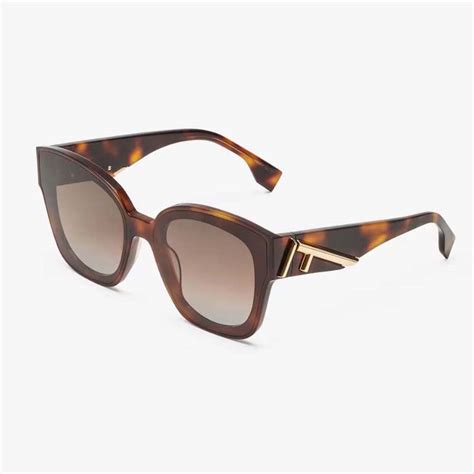 fendi first black acetate sunglasses|fendi rimless sunglasses.